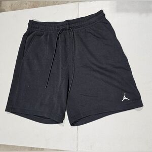 Jordan Black Athletic Shorts with Jumpman Logo